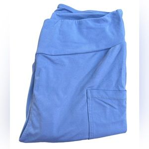 TL Clothing Full Length Leggings with Pockets Periwinkle Size OS